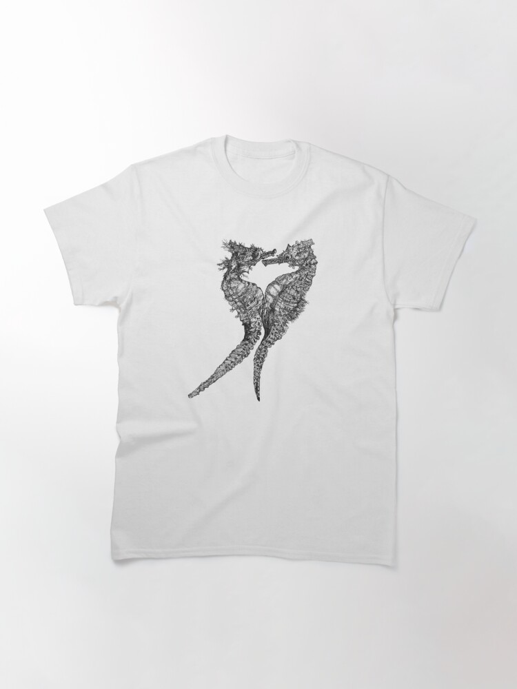 Alternate view of Chris and Gladis - Seahorses in love Classic T-Shirt