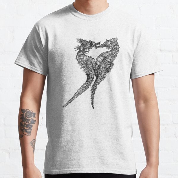 Chris and Gladis - Seahorses in love Classic T-Shirt