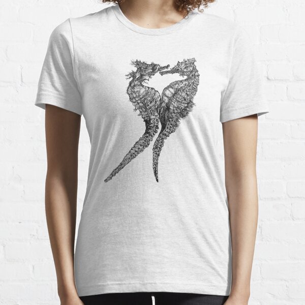Chris and Gladis - Seahorses in love Essential T-Shirt