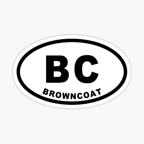 Browncoat - Euro Sticker Sticker
