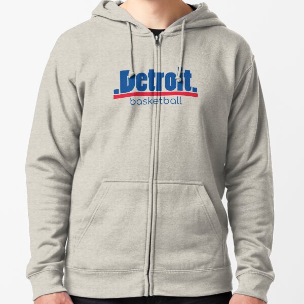 detroit pistons zip up hoodie