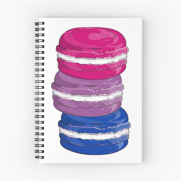 Item preview, Bisexual Pride Macarons designed and sold by MimiChartier.