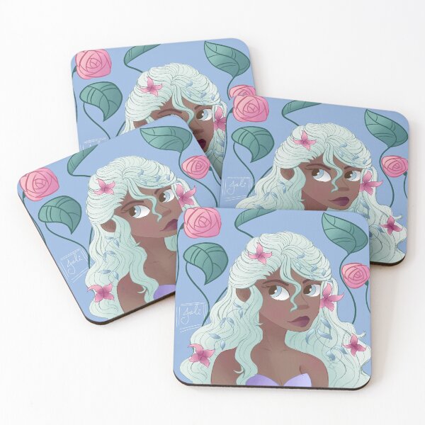 Item preview, Floral Mermaid designed and sold by Jollyjoli.