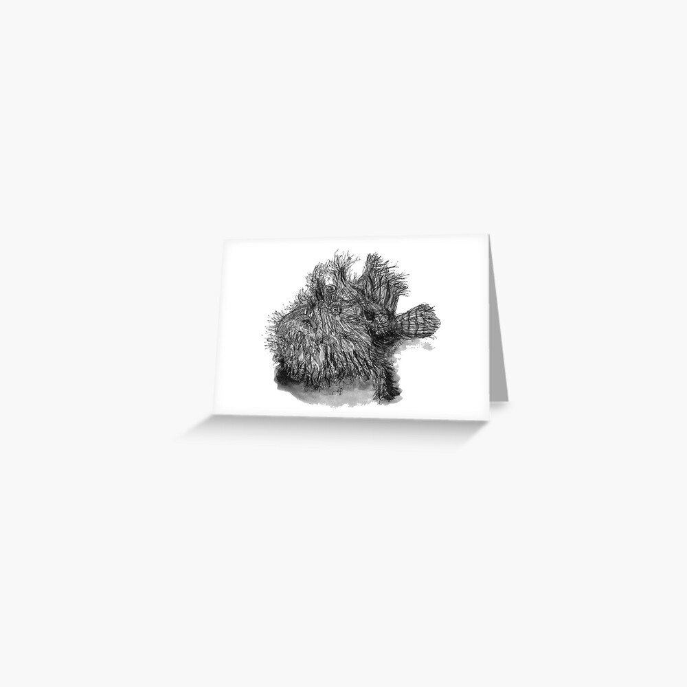 Andrew the Angler Greeting Card
