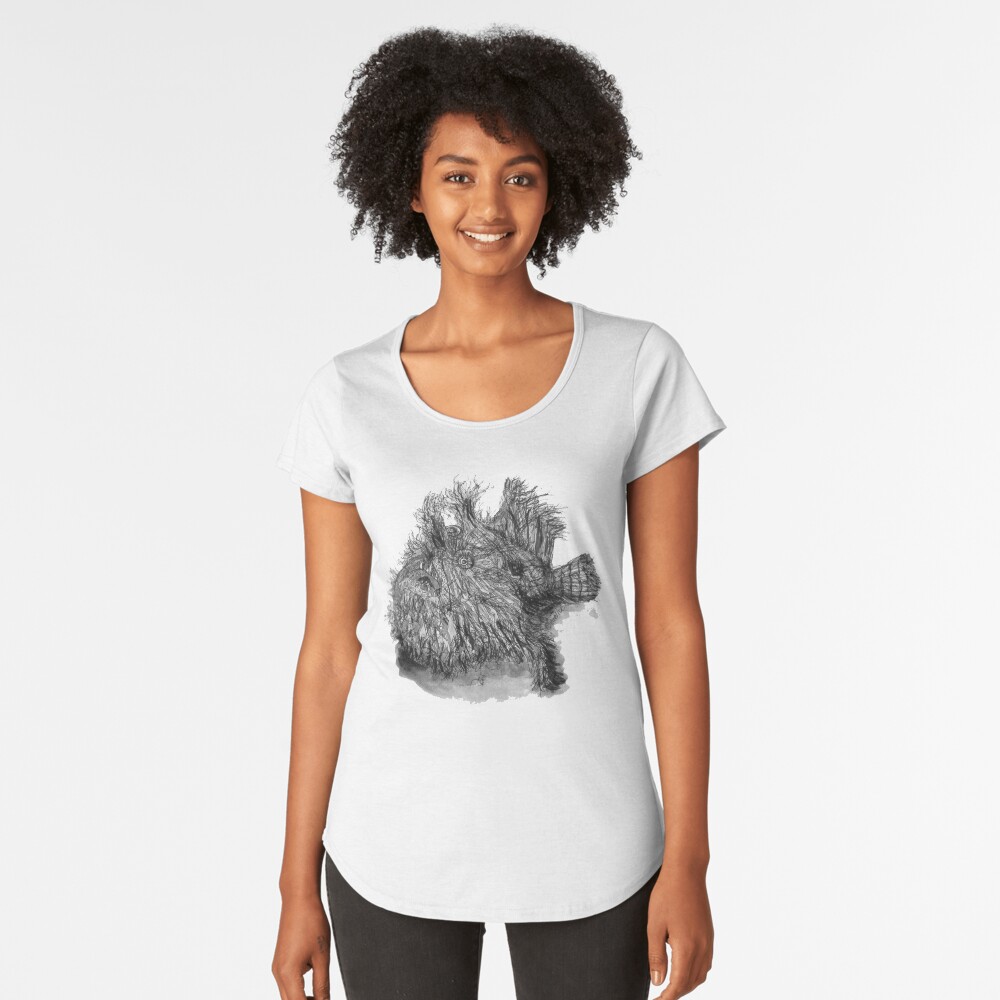 Item preview, Premium Scoop T-Shirt designed and sold by Wildcard-Sue.