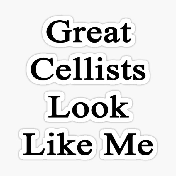 Item preview, Great Cellists Look Like Me designed and sold by supernova23.