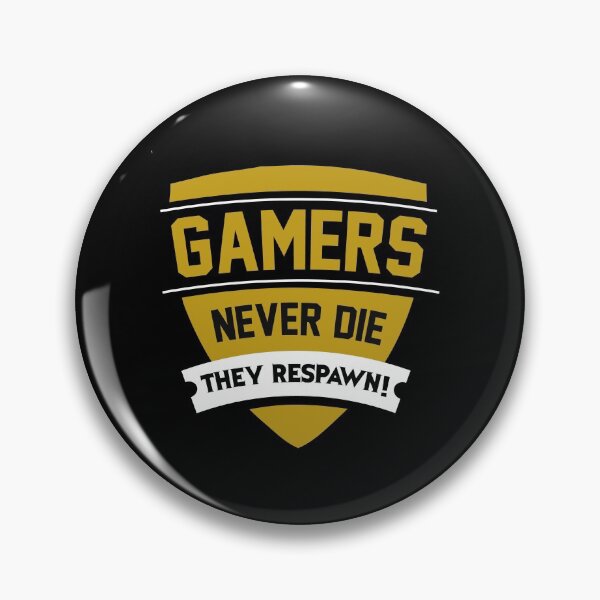Item preview, Gamers Never Die Videogames designed and sold by TigerSoulDesign.