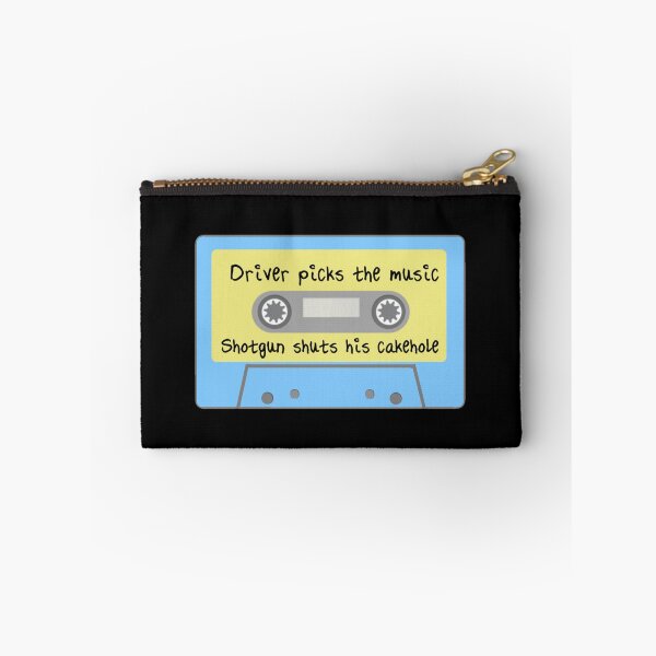 Item preview, Driver Picks the Music, Shotgun Shuts His Cakehole (blue) designed and sold by fangeek.