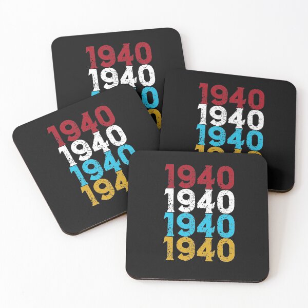 Item preview, Vintage And Retro Classic 1940: Funny 80th Birthday Gift Idea. designed and sold by cutitoutsir.