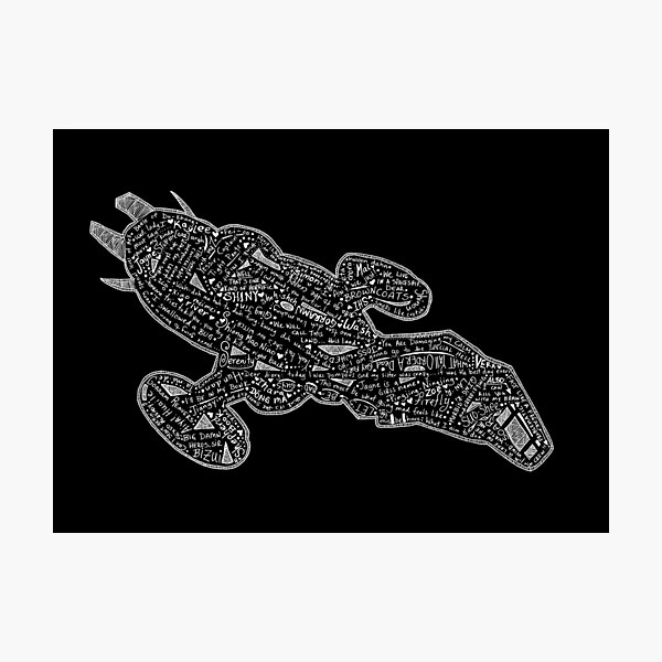 Black Fire Fly Class Photographic Print