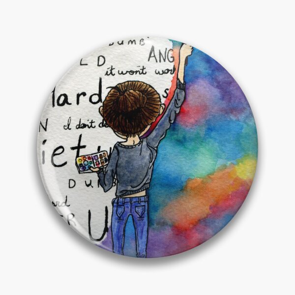 Item preview, Always Keep Fighting Watercolor Painting (2015) REVAMP designed and sold by arlieopal.