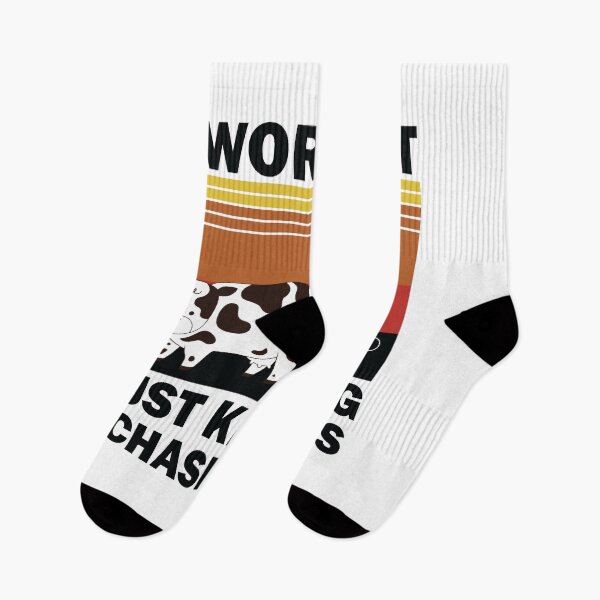 Item preview, I Workout Just Kidding I Chase Cows Vintage designed and sold by thehafdesigner.