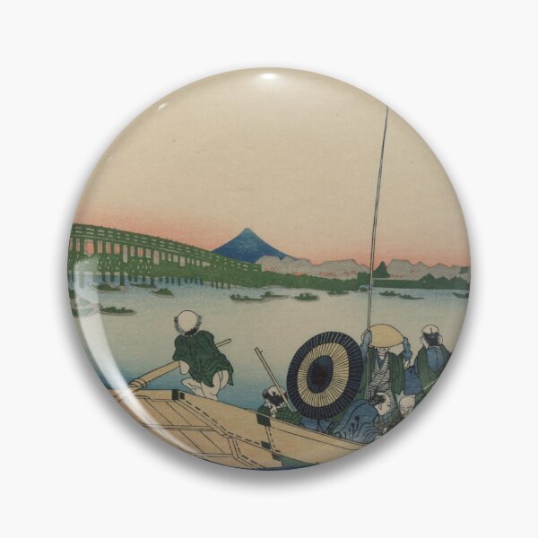 Artikelvorschau, Sonnenuntergang über dem Sumida River Japan entworfen und verkauft von gtcdesign.