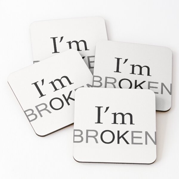 Item preview, I'm BROKEN T-Shirt, Hoodie, Tank Top, Gifts designed and sold by sfyn-na.