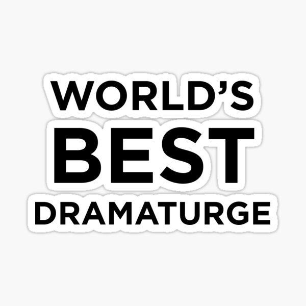 Vista previa del artículo con la obra «Mejor dramaturgo del mundo», diseñado y vendido por Cheesy06.