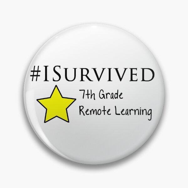 Item preview, I Survived 7th Grade Remote Learning designed and sold by sampainter.
