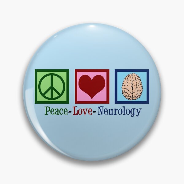 Item preview, Peace Love Neurology designed and sold by Epic Love Designs.
