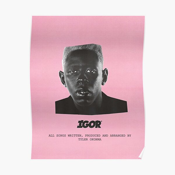 IGOR PINK POSTER Poster