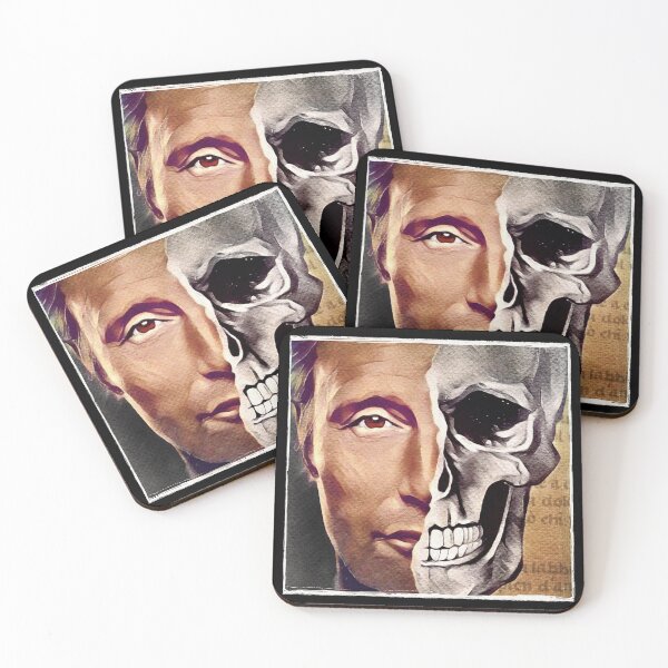 Item preview, Hannibal Vintage Vita Nuova Skull Mask designed and sold by orionlodubyal.