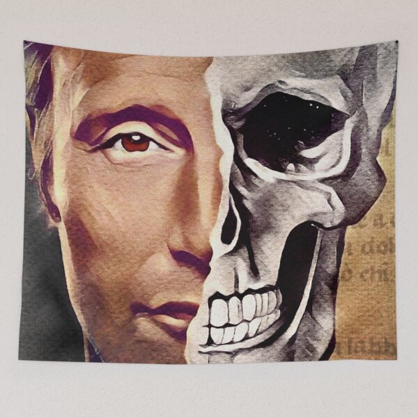 Item preview, Hannibal Vintage Vita Nuova Skull Mask designed and sold by orionlodubyal.