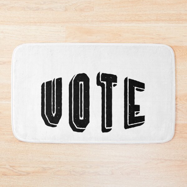 Item preview, VOTE Political Mask Black and White Democrat Republican Liberal Conservative Be a Voter designed and sold by gillys.