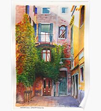 Venetian Apartments Poster