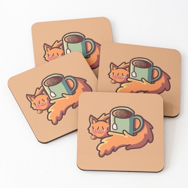 Item preview, Orange Cat with Mug designed and sold by samgirly.