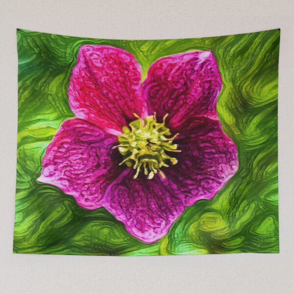 Item preview, Hellebores Christmas Rose | Painting  designed and sold by Christopher Taylor.