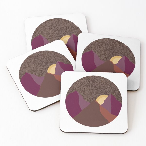 Item preview, Abstract Mountains designed and sold by amandabruha.