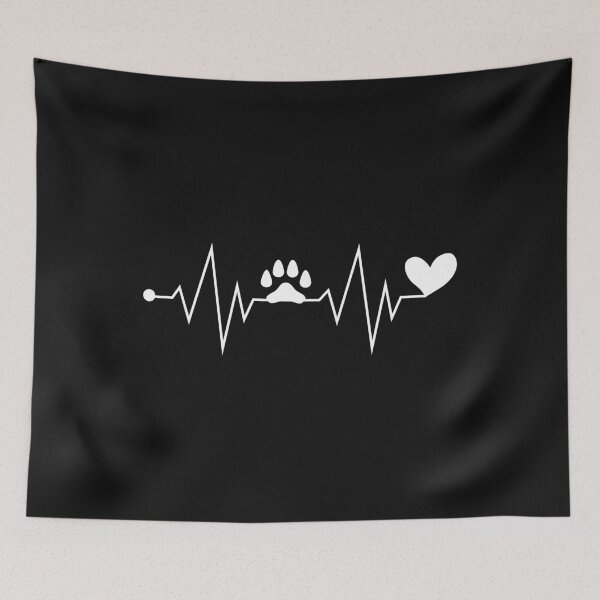 Item preview, Dog Love Heartbeat,Dog Lover,Dog Mom  designed and sold by khalilelk.