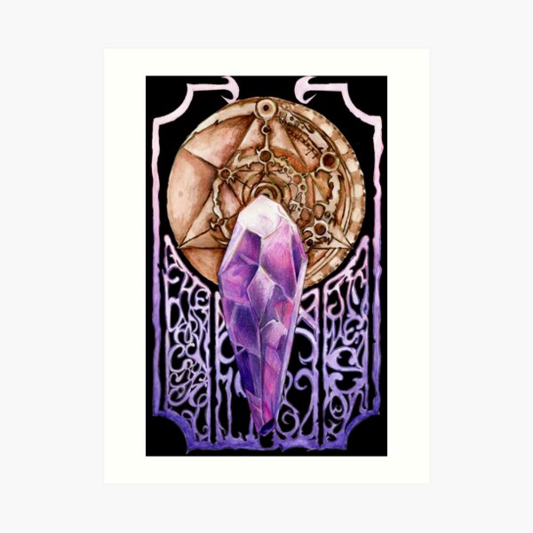 Crystal Art Print