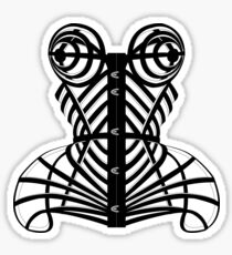 Cone Bra (sticker / throw pillow) Sticker