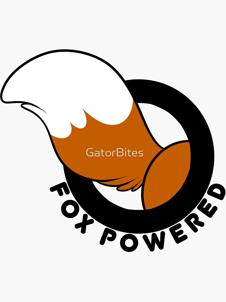 Curious Fox Sticker for Sale by GatorBites