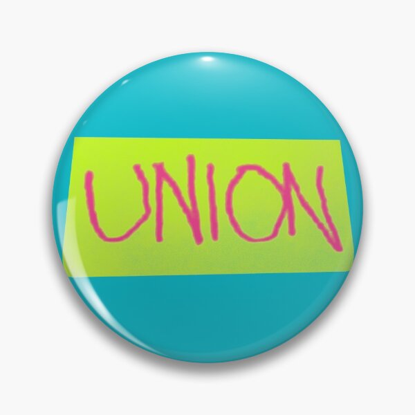 Item preview, union - pink & green designed and sold by BrownWoodRobot.