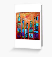 Urban Landscape Greeting Card