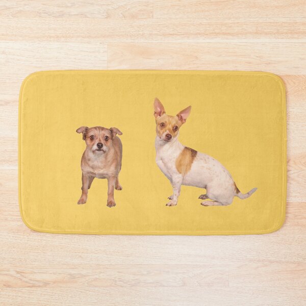 Item preview, Photograph of two cute little puppy dogs perfect unique gift for dog lovers, mugs, pillows, masks, t-shirt, notebooks and more. designed and sold by g2rdsmith.