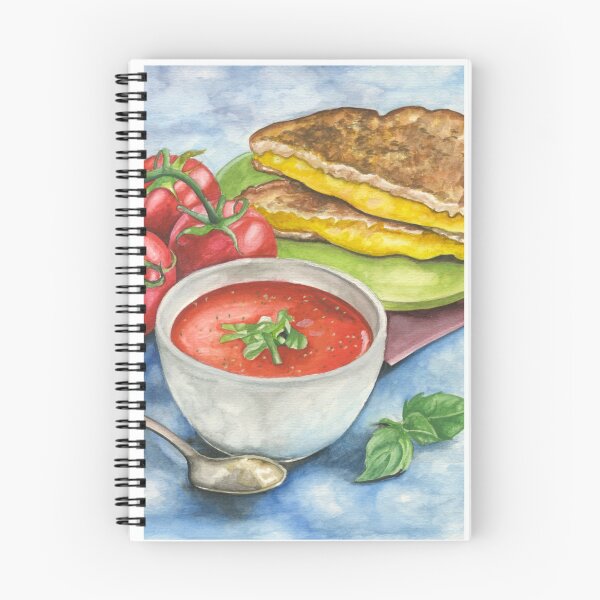 Item preview, Tomato Soup with Grilled Cheese Sandwich designed and sold by Persis Johnson.