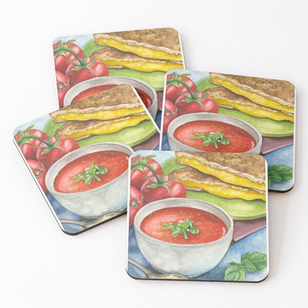 Item preview, Tomato Soup with Grilled Cheese Sandwich designed and sold by Persis Johnson.