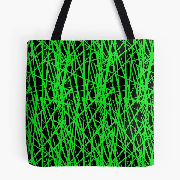 Item preview, Green Black Street Graffiti Print Pattern designed and sold by christianadams.