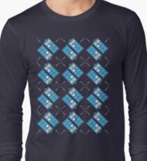 Gallifrey Argyle Long Sleeve T-Shirt