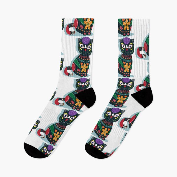 Item preview, Hippie Colorful Cat designed and sold by Ivardesigner.