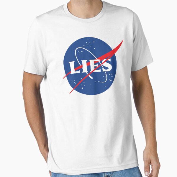 Item preview, Nasa Lies Logo designed and sold by VectorDesigner.