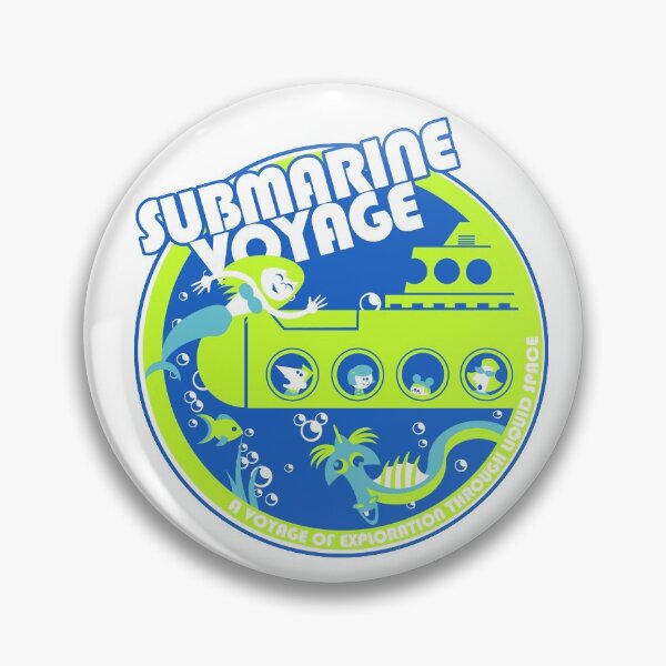 Item preview, Submarine Voyage (neon colors) designed and sold by clockworkmonkey.