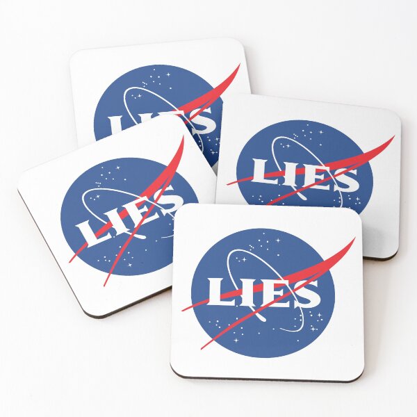 Item preview, Nasa Lies Logo designed and sold by VectorDesigner.
