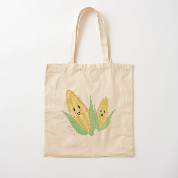 The Cheery Corn Cotton Tote Bag