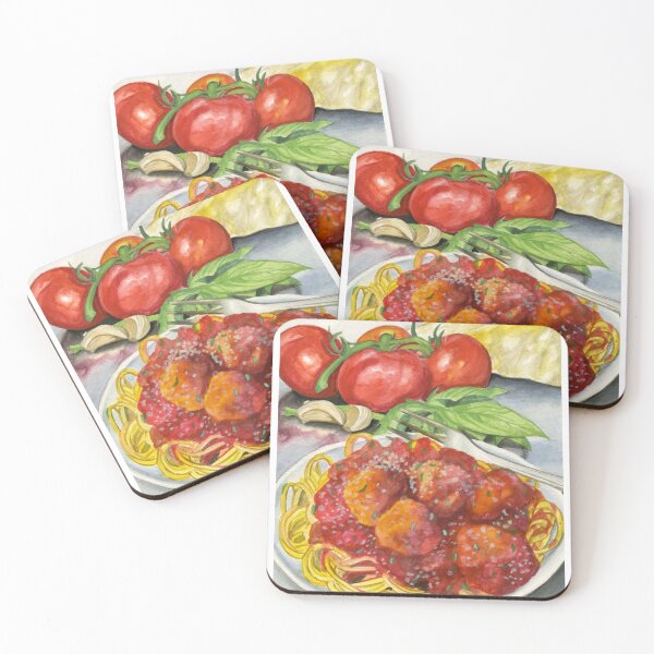Item preview, Spaghetti & Meatballs designed and sold by Persis Johnson.