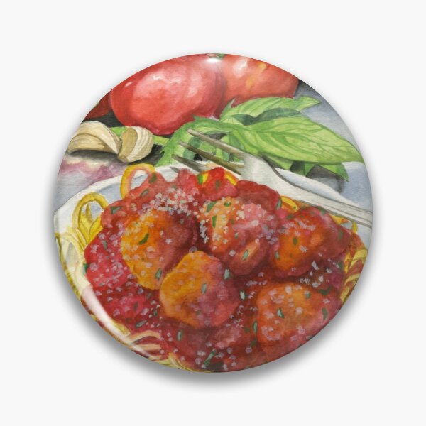 Artikelvorschau, Spaghetti & Fleischbällchen entworfen und verkauft von Persis Johnson.