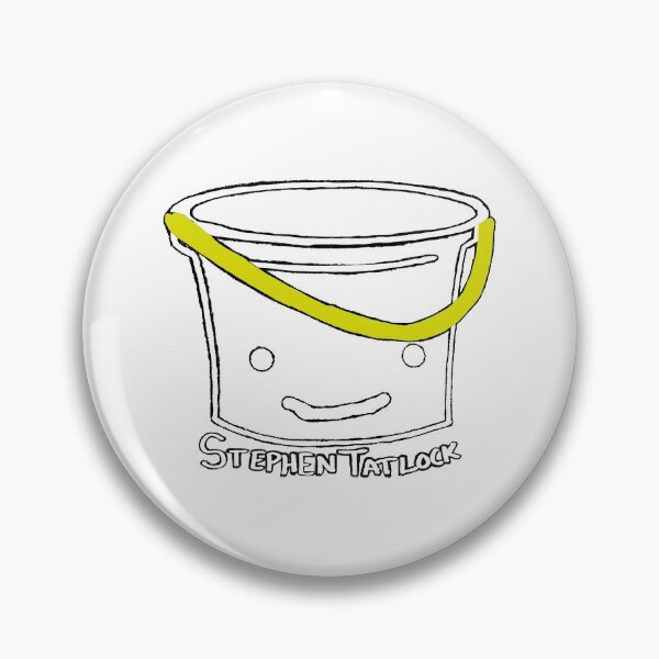 Item preview, WILTY Stephen Tatlock Bucket Friend Outline designed and sold by elle-ustrations.