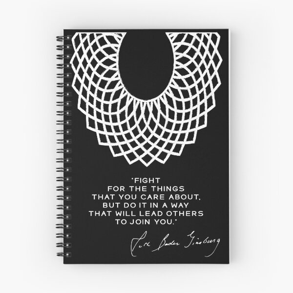 Item preview, Dissent collar, rbg poster, RUTH BADER GINSBURG, lawyer gift designed and sold by GalleryArtField.
