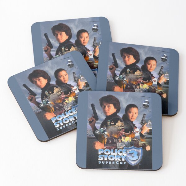 Item preview, Jackie Chan: POLICE STORY III: SUPER COP (Blue Shield) designed and sold by HKCinema.